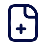 Paper Add SVG Icon
